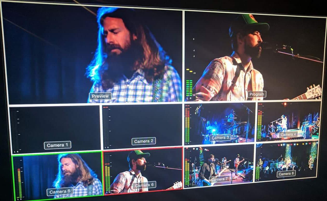 GigViz live production switcher in action